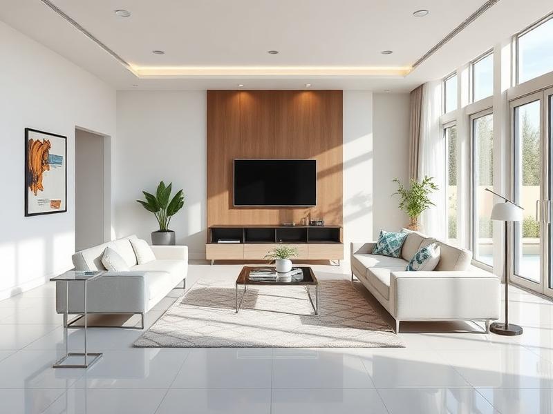 Pristine living room